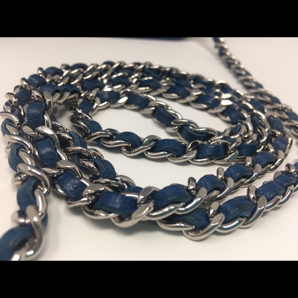 MORE PICTURES - Chanel Blue WOC - Picture 7 of 7